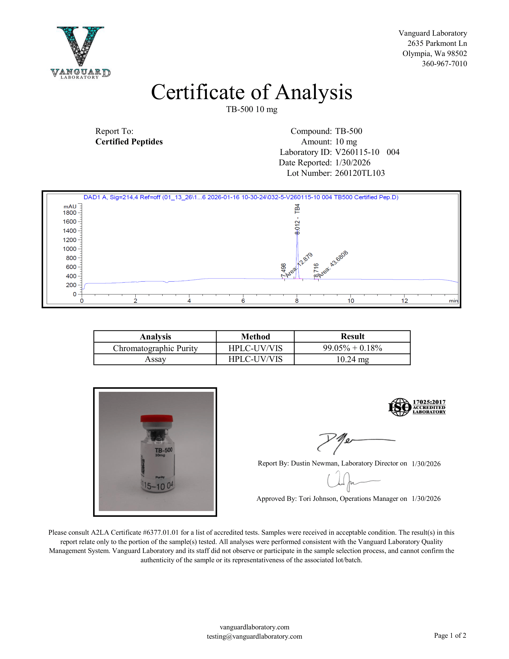 BT10 10MG*10 Vials - Image 2